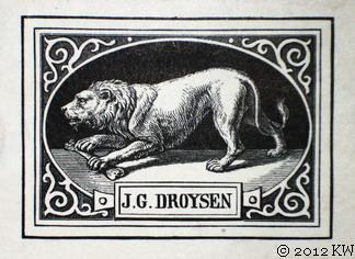 Exlibris Droysens Exlibris Droysens