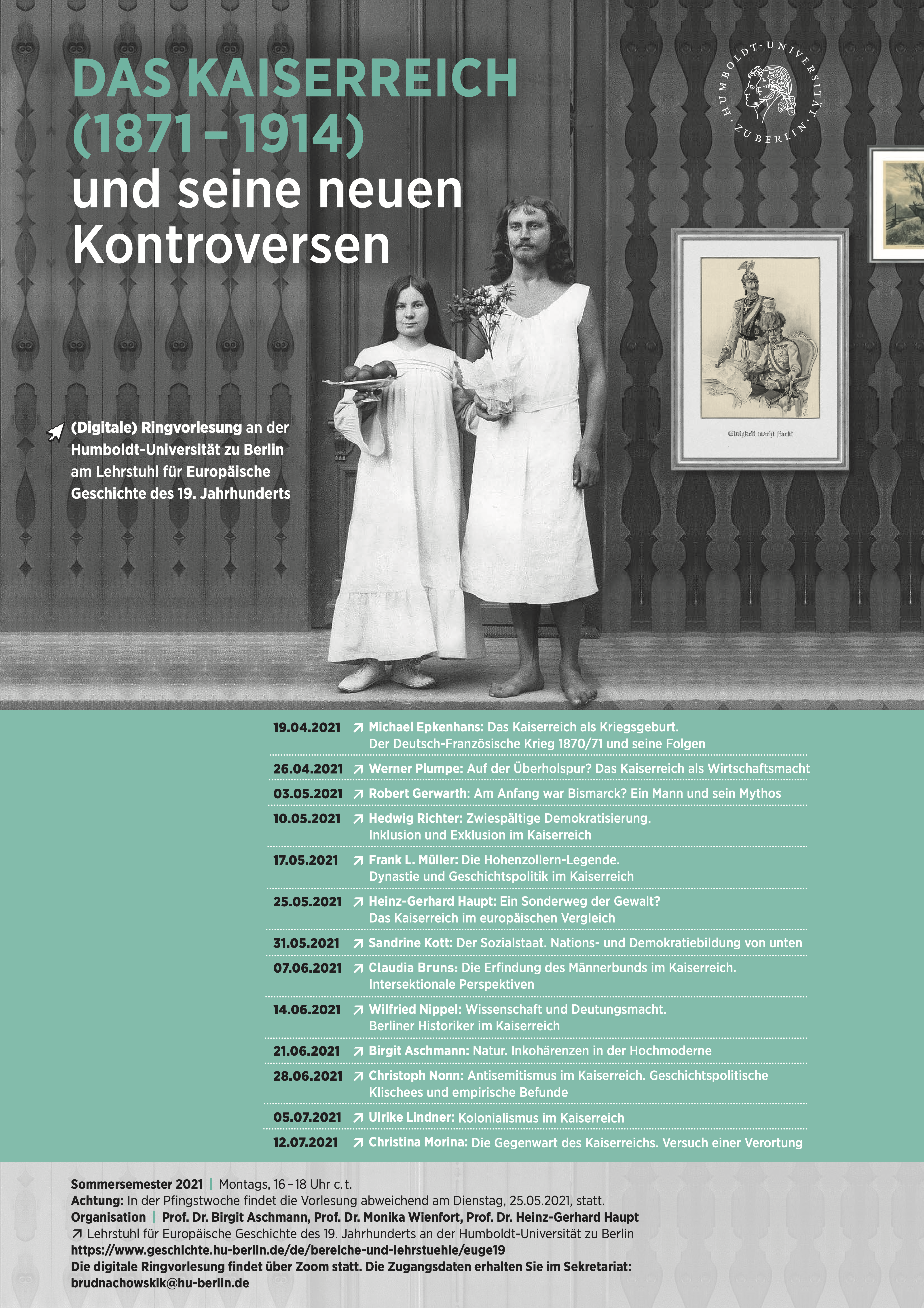 Programm Ringvorlesung Kaiserreich (Online Flyer)