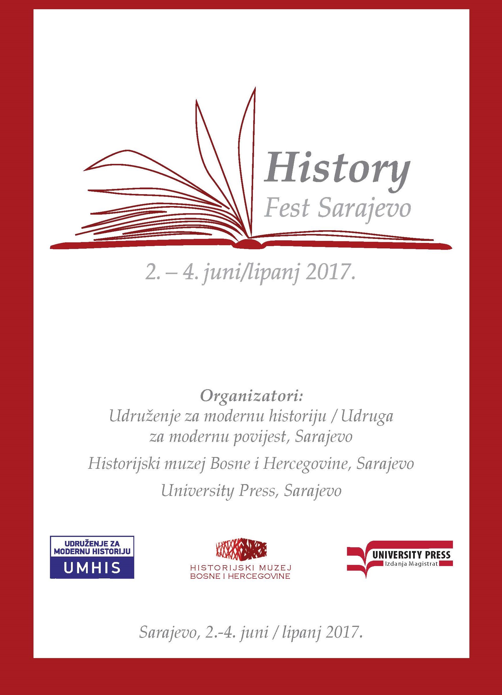 Program History Fest Sarajevo Seite 1