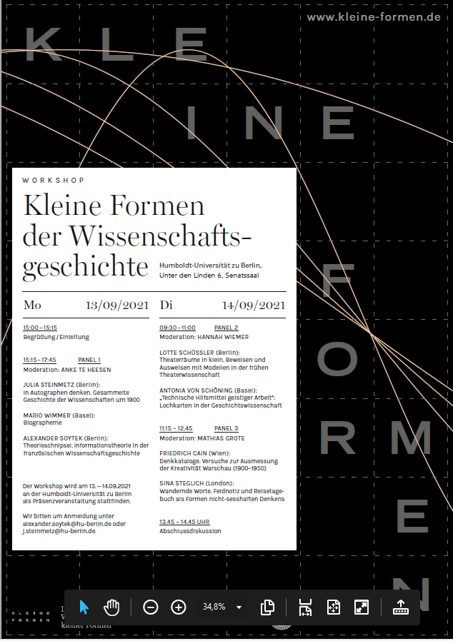 210913 14 Workshop Kleine Formen