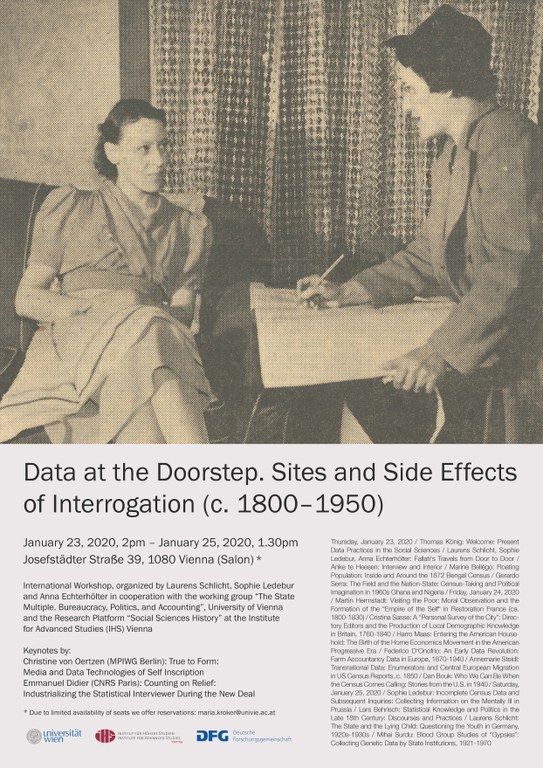 Data at the Doorstep Plakat
