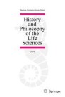 Grote Publikationen History and Philosophy of the Life Sciences