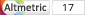 Article has an altmetric score of 17