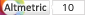 Article has an altmetric score of 10