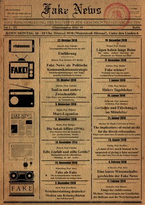 Ringvorlesung »Fake News«