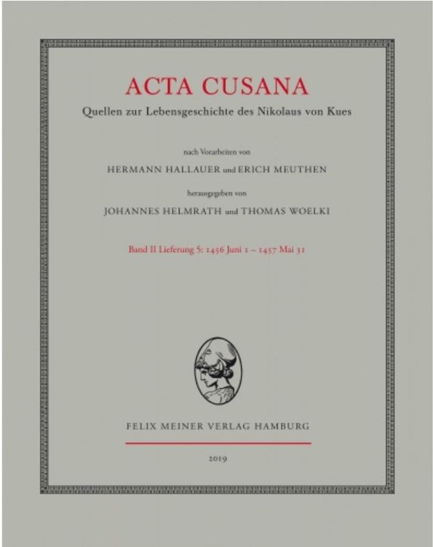 Helmrath, Acta Cusana.JPG